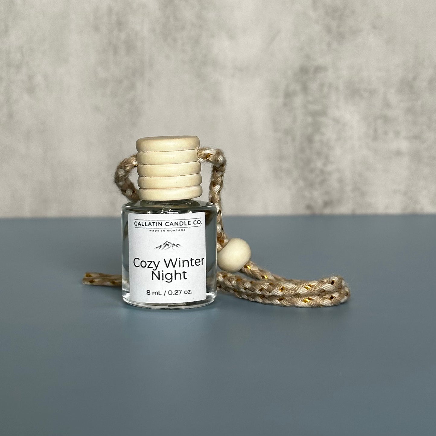 Cozy Winter Night Car Reed Diffuser