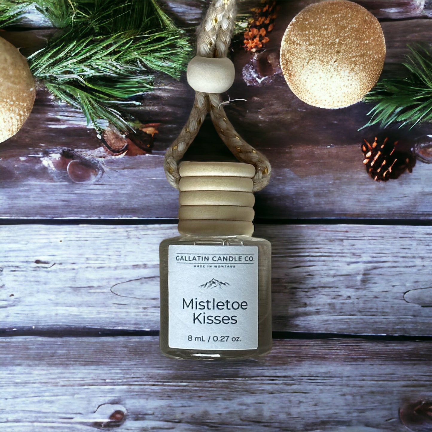 Mistletoe Kisses Car Reed Diffuser