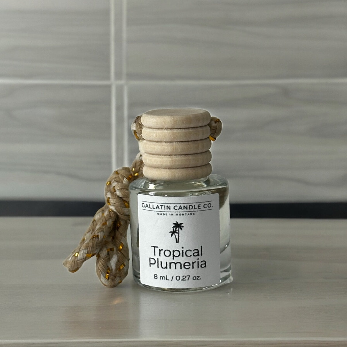 Tropical Plumeria Car Diffuser