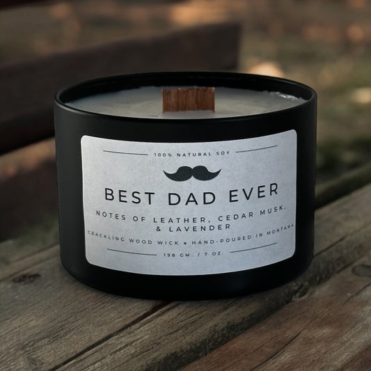 Best Dad Ever Candle